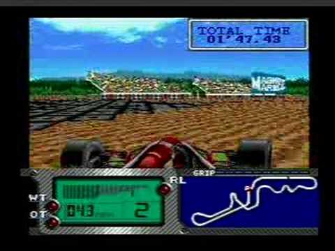 Formula One,  Beyond The Limit Mega CD/SEGA CD