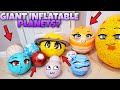 Giant PLANET Inflatables For Christmas Mega Vinyl Solar System Space Balls Decorations ARE HUGE
