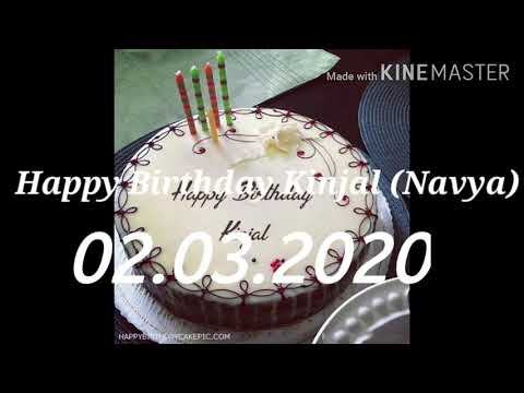 Kinjal Birthday Wish 02.03.2020