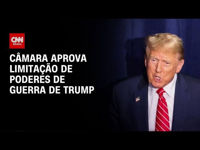 EUA: Câmara aprova limitação de poderes de guerra de Trump | CNN 360º