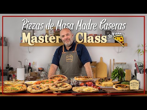 MASTERCLASS: HOMEMADE SOURDOUGH PIZZAS! 🍕