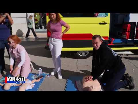 Vijesti TVN - Na pulskoj Tržnici obilježen Svjetski dan oživljavanja