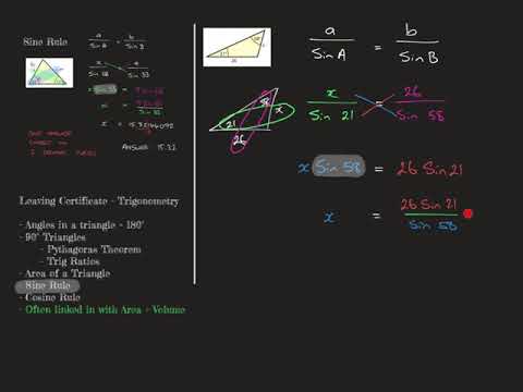 Sine Rule - Missing Side 1