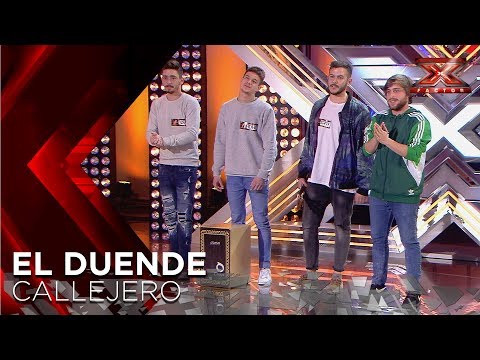 El Duende Callejero pone todos a bailar con su rumba | Audiciones 5 | Factor X 2018
