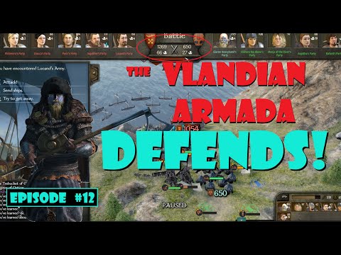 A HUGE Vlandian Armada Counter-attacks our Nord Invasion - Can they beat us at Sea?