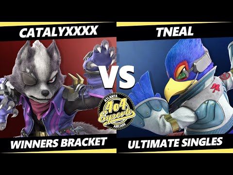 4o4 Smash Night 50 - Catalyxxxx (Wolf) Vs. TNeal (Falco) SSBU Ultimate Tournament
