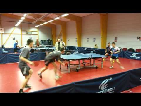 TENNIS DE TABLE (Nat. 3) A.T.T. Le Havre 1 - 9 Fouesnant