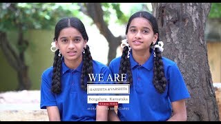 We are Harshita & Varshita | Bengaluru