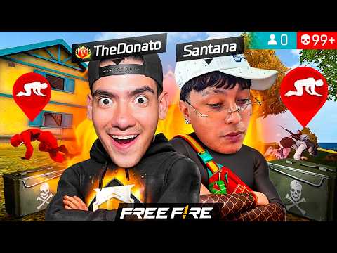 DONATO Y SANTANA JUNTOS EN FREE FIRE POR PRIMERA VEZ !! ¿ Y TODO QUE ?