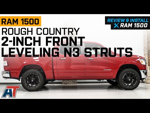 2019-2022 RAM 1500 Rough Country 2-Inch Front Leveling N3 Struts Review & Install