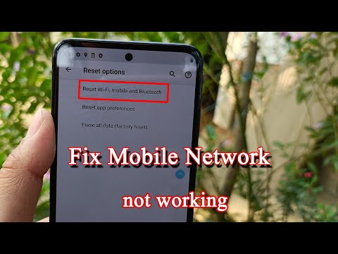 How to fix network not working on moto g31