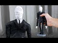 Making SLENDERMAN In POLYMER CLAY