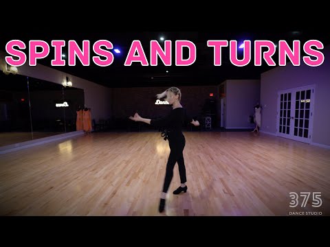 Spins and Turn in Latin American Dancing | Three Step Turn, Spiral Turn and Hip Twist Turn