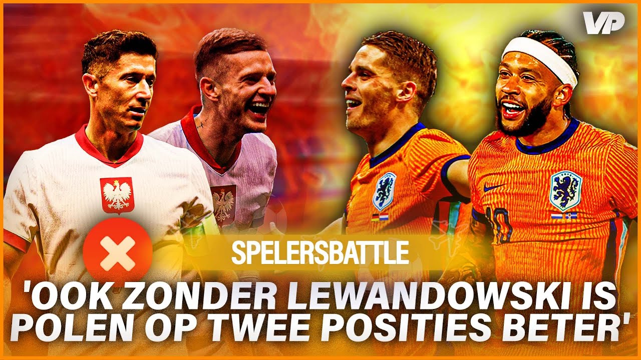 Thumbnail for article: 'Ook zonder Lewandowski is Polen nog op twee posities beter dan Nederland'