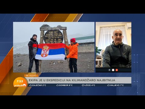 Vladimir Petrović: Ekspedicija na Kilimandžaro nije ekskurzija