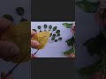 Never seen before, Fall leaf 🍁🌿 and stick art|| Dancing peacock 🦚