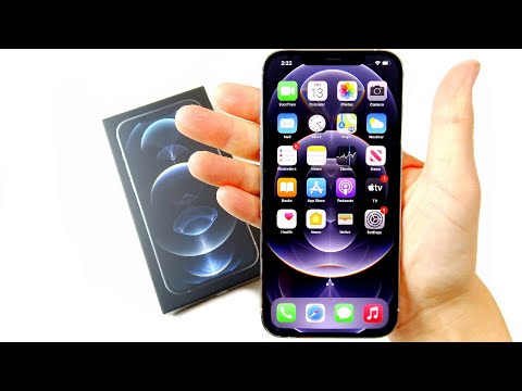 Silver Apple iPhone 12 Pro Max Unboxing