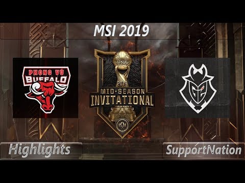PVB vs. G2 Highlights MSI 2019 | Group Stage Day 3 | G2 vs PVB | 2019 Mid-Season Invitational