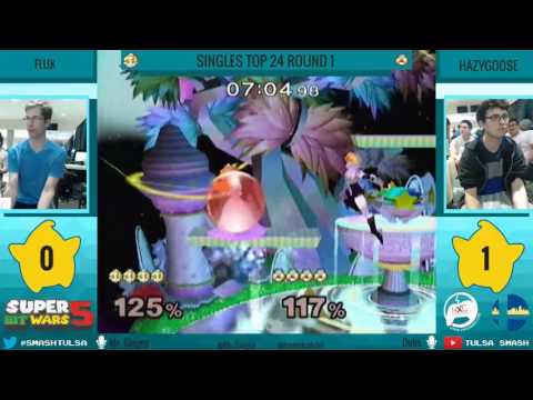 Super Bit Wars 5 - Flux (Peach) vs Hazygoose (Sheik) - Singles Top 24