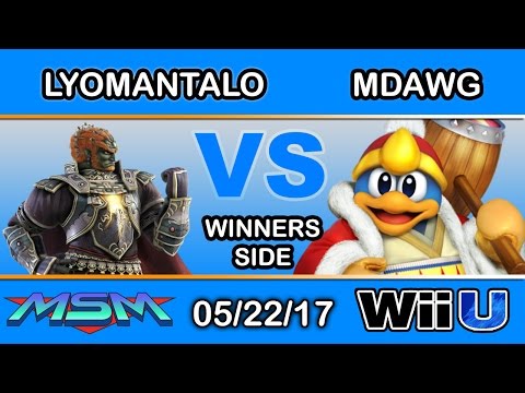 MSM 98 - Iyomantalo (Ganondorf) vs TM | MDawg (King Dedede) Winners Side - Smash Wii U
