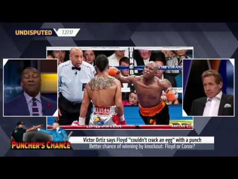 Floyd Mayweather 'couldn't crack an egg' with punch says Victor Ortiz, is he right    UNDISPUTED