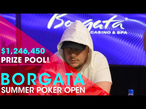 $1,246,450 Prize Pool!  2019 Borgata Summer Poker Open