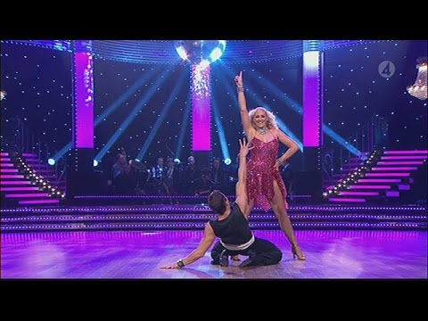 Jessica Andersson och Kristjan Lootus - salsa - Let’s Dance (TV4)