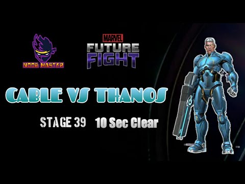 CABLE WBU -_- GAMEPLAY #2 AND THANOS STAGE 39 IN 9 SECONDS TRICK ?? -_- MarvelFutureFight