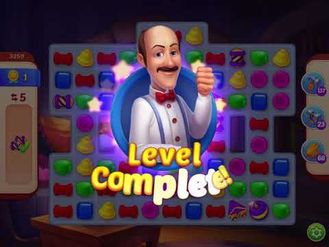 Homescapes Level 3259 With No Boosters - Bonus Scene With Austin