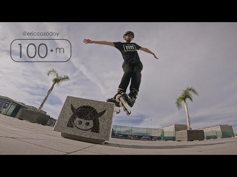 Eric Cozodoy on NN Skates V.m 4x100 Ronin Frames