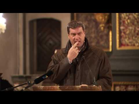 2. Fastenpredigt 2017 in St. Emmeram - Zu Gast: Markus Söder