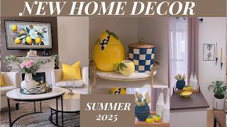 NEW Decor for my KITCHEN 🍋 Summer 2025🍋NEW SUMMER KITCHEN DECOR #decoratingideas