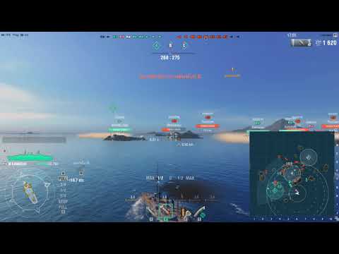 wows ep5 ijn kawachi gameplay by warmonger l