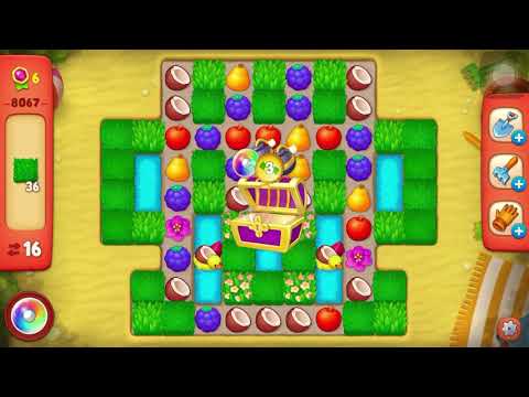 Gardenscapes Level 8067 (Hard Level)