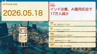 【世界AIニュース】AI雇用圧迫から宇宙データセンターまで世界5カ国の最新動向【Bleep】