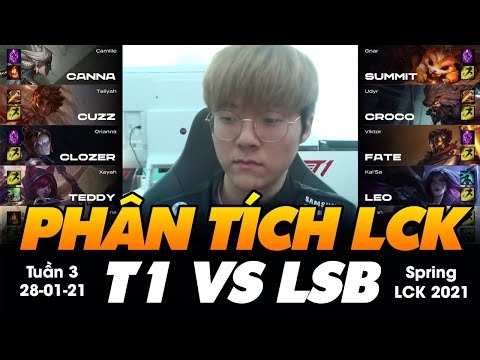 [PHÂN TÍCH LCK] T1 vs LSB (28/1) | SỰ TRỞ LẠI CỦA TEDDY & CUZZ! | VĂN TÙNG