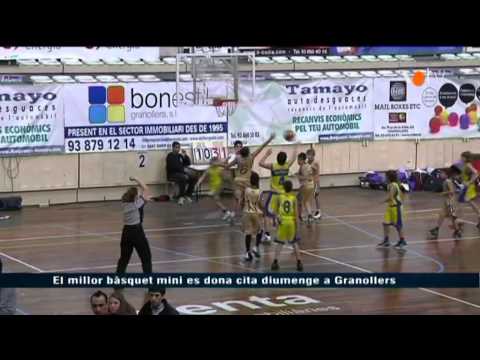 VOTV - El millor bàsquet mini es dóna cita diumenge a Granollers