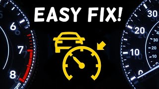 How to Fix & Reset Adaptive Cruise Control (ACC) Warning Light Stays On or Flashing | ACC Light On