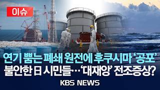 [이슈] 연기 뿜는 폐쇄 원전에 후쿠시마 '공포'…불안한 일본 시민들…'대재앙' 전조증상?/2026년 4월 12일(일)/KBS