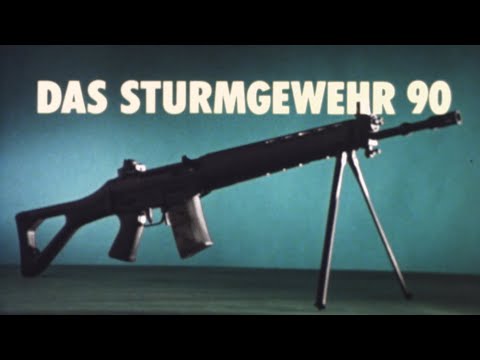 Sturmgewehr 90 / SIG SG 541 / SG 550 VINTAGE FILM (w/ Subtitles)