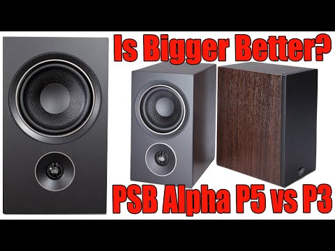 SOUND BATTLE - PSB Alpha P5 vs PSB Alpha P3 [Sound Comparison] Marantz PM7000N "Is Bigger Better?"