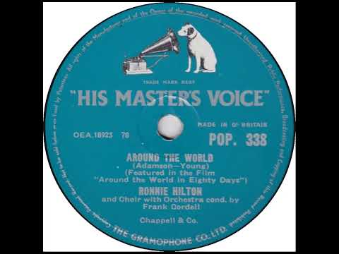 UK New Entry 1957 (75) Ronnie Hilton - Around The World