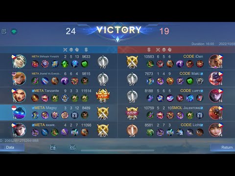 METACORE VS CODE (BO1) Mobile Legends Bang Bang