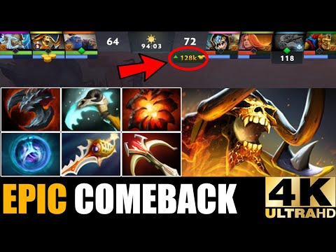 IMBA Non-Stop Hunting Clinkz Full Physical Damage Build Crazy 128K Net Comeback Dota 2 Pro gameplay