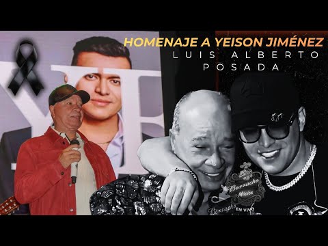 Luis Alberto Posada breaks down in tears over the death of Yeison Jiménez (Live Tribute)