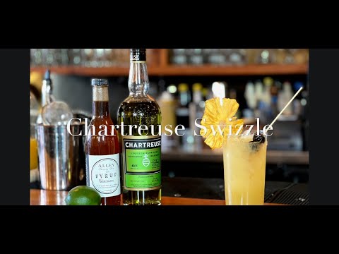 Alley Twenty Six Presents Mixology at Home - Chartreuse Swizzle