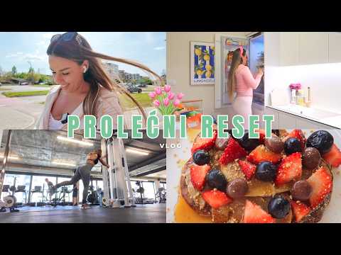 PROLEĆNI RESET - Nedelju dana sa mnom | Nabavka hrane, čišćenje & život 🌸🌳