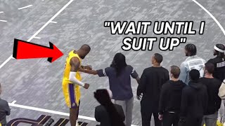 LEAKED Video Of Ja Morant Trash Talking LeBron James: “Wait Until I Suit Up”👀