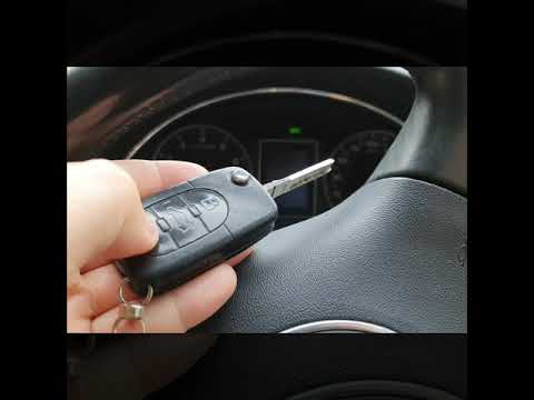 Audi remote control key synchronization