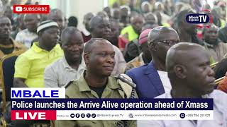 Police launch the Arrive Alive operation ahead of Xmas